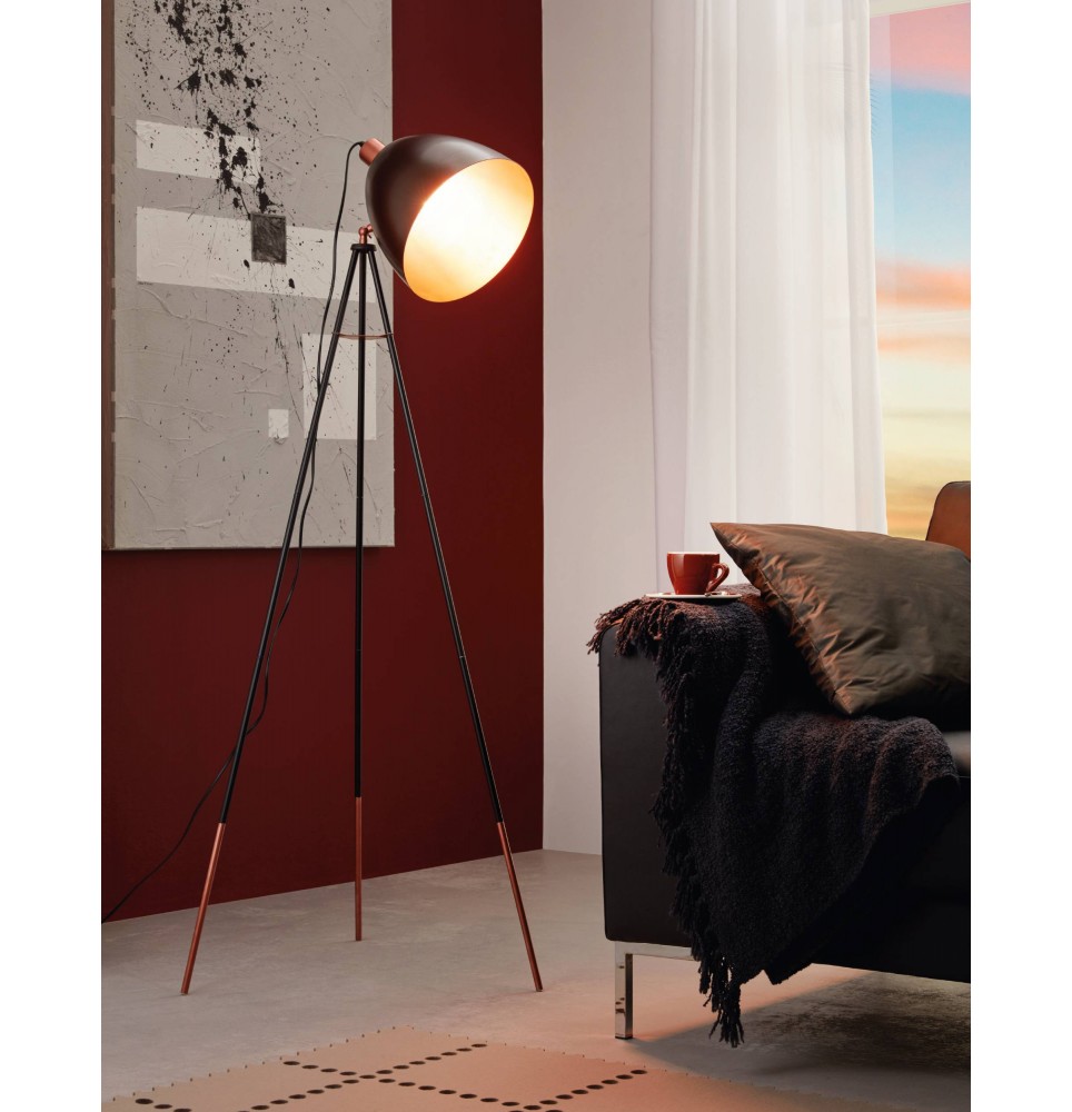 EGLO 49386 - LAMPADAIRE  VINTAGE - CHESTER